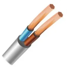 Кабель силовий ЗЗКМ 2х0.75 кв.мм гнучкий, 100м (ПВС 2x0,75 ECG)