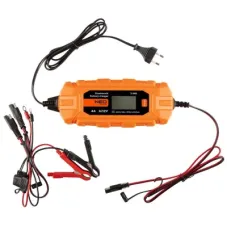 Зарядний пристрій для автомобільного акумулятора Neo Tools 4A/70Вт, 3-120Ah, для кислотних/AGM/GEL (11-891)
