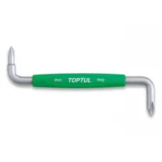 Викрутка Toptul вороток хрестова S-подібна PH1xPH2 (FBKA0102)