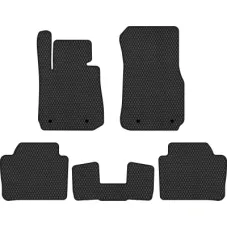 Коврик в салон EVAtech BMW 3 Series (F30) 2012-2019 6 покоління (BM1724C5BW4RBB)