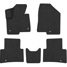 Коврик в салон EVAtech Hyundai Santa FE (DM) 5 clips 2012-2017 3 поко (HY11914CE5KH5RBB)