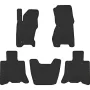 Коврик в салон EVAtech Jeep Grand Cherokee (WJ) 1998-2004 2 поколі (JP51332C5LA1RBB)