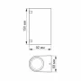 Світильник Videx LED AR022B IP54 GU10x2 (VL-AR022B)