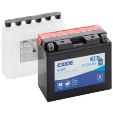 Акумулятор автомобільний EXIDE AGM 10Ah (+/-) (160EN) (ET12B-BS)