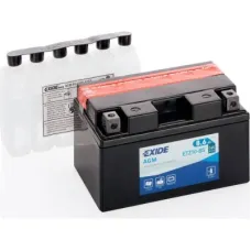 Акумулятор автомобільний EXIDE AGM 8,6Ah (+/-) (145EN) (ETZ10-BS)