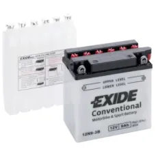 Акумулятор автомобільний EXIDE CONVENTIONAL 9Ah Ев (-/+) (85EN) (12N9-3B)