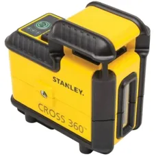 Лазерный нивелир Stanley Cross360, 4 батарейки тип АА, зеленый луч, 0.7 кг (STHT77594-1)