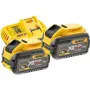 Набор аккумулятор + зарядное устройство DeWALT ЗУ 18V, 54V, исходный ток 8А, 2x9Ah(54V) (DCB118X2)