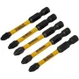 Набор бит DeWALT IMPACT TORSION, ударные, Pozidriv, Pz2, L=57 мм, 5 шт (DT7391T)