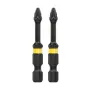 Набір біт DeWALT IMPACT TORSION, ударні, Pozidriv, Pz2, L=57 мм, 2 шт (DT70531T)