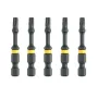 Набір біт DeWALT IMPACT TORSION, ударні, Torx, Т30, L = 57 мм, 5 шт (DT7398T)