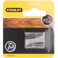 Набор бит Stanley Pozidriv, Pz2, L = 25 мм, 2 шт, блистер (STA61041)