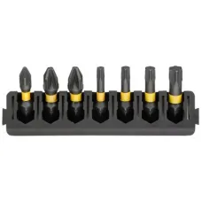 Набір біт DeWALT в касеті для Tough Case, FlexTorq, DT70813 (DT70813)