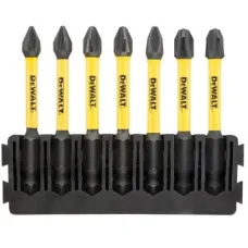 Набір біт DeWALT в касеті для Tough Case, FlexTorq, L=57 мм, Рh1-2шт, Рh2-3шт, Рh3-2шт. (DT70818)