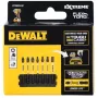 Набор бит DeWALT в касете для Tough Case, FlexTorq, L57 мм, Рz1, Рz2-2шт,T15,T20,T25,T30 (DT70823)