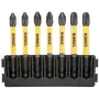 Набор бит DeWALT в касете для Tough Case, FlexTorq, L=57 мм, Рz2 - 7 шт. (DT70821)