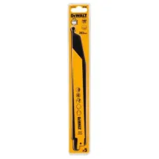 Полотно DeWALT для сабельных пил, по металлу, быстрый пропил, 203 мм, 18 TPI, 5 шт (DT2354)