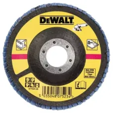 Круг зачистний DeWALT пелюстковий, метал, 125x22.23 мм, G 60 мкм (DT3309)