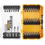Набір біт DeWALT Phillips,Pozidriv, Torx, Slotted, L = 25, 50 мм, магнітні тримачі, 25 шт, кейс (DT70709)