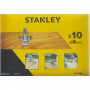 Набір фрез Stanley TCT 8 мм, 10 шт. (STA80020)