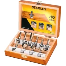 Набір фрез Stanley TCT 8 мм, 10 шт. (STA80020)