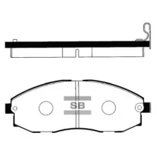 Тормозные колодки HI-Q SP1099