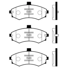 Тормозные колодки HI-Q SP1152