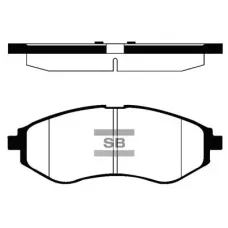 Тормозные колодки HI-Q SP1158