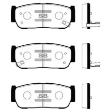 Тормозные колодки HI-Q SP1173