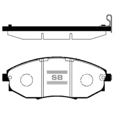 Тормозные колодки HI-Q SP1193