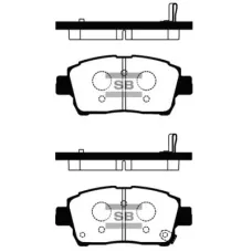 Тормозные колодки HI-Q SP1232