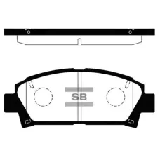 Тормозные колодки HI-Q SP1466