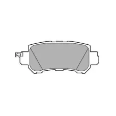 Тормозные колодки HI-Q SP1672