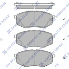 Тормозные колодки HI-Q SP1681