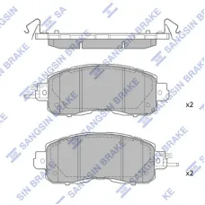 Тормозные колодки HI-Q SP1765