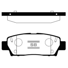 Тормозные колодки HI-Q SP2022