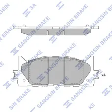Тормозные колодки HI-Q SP2080