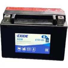 Акумулятор автомобільний EXIDE AGM 8Ah (+/-) (120EN) (ETX9-BS)