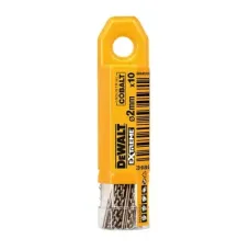 Свердло DeWALT по металу EXTREME INDUSTRIAL COBALT HSS-CO, 2 х 49 х 24 мм, 10 шт (DT4918)