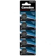 Батарейка Camelion CR 2016 Lithium * 5 (CR2016-BP5)
