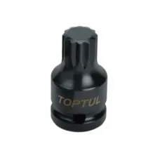 Торцева головка Toptul SPLINE ударна М14 L44мм 1/2