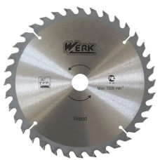 Диск пильний Werk по дереву - 185х20 40 зуб. (36105)