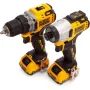 Набор электроинструментов DeWALT 2 ед. 12 В XR Li-lon, вес 5.1 кг, кейс TSTAK, 2 АКБ и ЗУ. (DCK2110L2T)