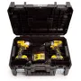Набор электроинструментов DeWALT 2 ед. 12 В XR Li-lon, вес 5.1 кг, кейс TSTAK, 2 АКБ и ЗУ. (DCK2110L2T)