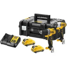 Набір електроіструментів DeWALT 2 од. 12 В XR Li-lon, вага 5.1 кг, кейс TSTAK, 2 АКБ та ЗП (DCK2110L2T)