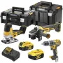 Набор электроинструментов DeWALT 3 ед. 18 В XR Li-lon, вес 11.7 кг, 2 кейса, 2 АКБ и ЗУ (DCK329P2T)