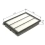 Повітряний фільтр для автомобіля Bosch F026400185