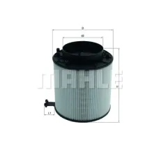 Воздушный фильтр для автомобиля Mahle LX2091D
