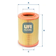 Повітряний фільтр для автомобіля UFI 27.195.00