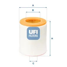 Повітряний фільтр для автомобіля UFI 27.A48.00